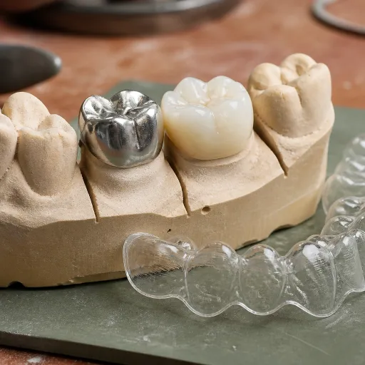 Couronne métallique ou céramique : comment bien choisir sa couronne dentaire face aux gouttières dentaires invisibles